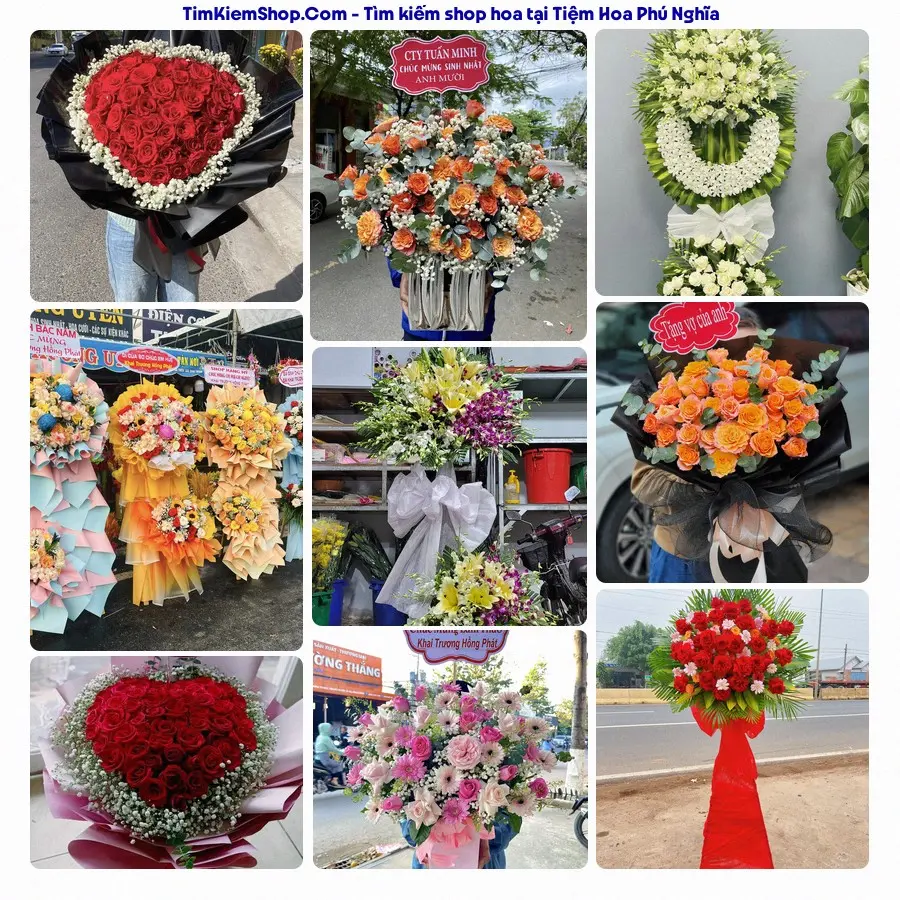 Tiệm Hoa Nhà Gạo - Tiệm Hoa Xã Phú Nghĩa