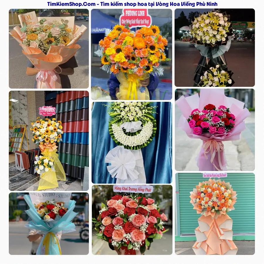 Tiệm Hoa Nhà Gạo - Tiệm Hoa Xã Phù Ninh