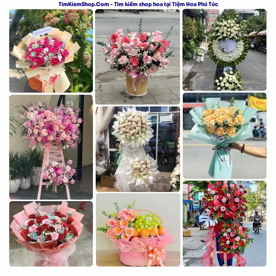 Tiệm Hoa Nhà Gạo - Tiệm Hoa Xã Phú Túc