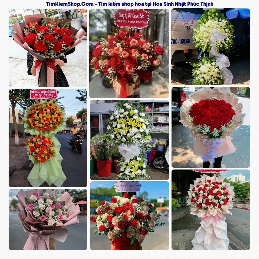 Tiệm Hoa Nhà Gạo - Tiệm Hoa Xã Phúc Thịnh