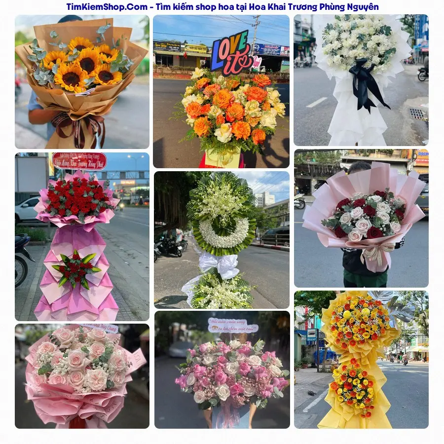 Tiệm Hoa Nhà Gạo - Tiệm Hoa Xã Phùng Nguyên