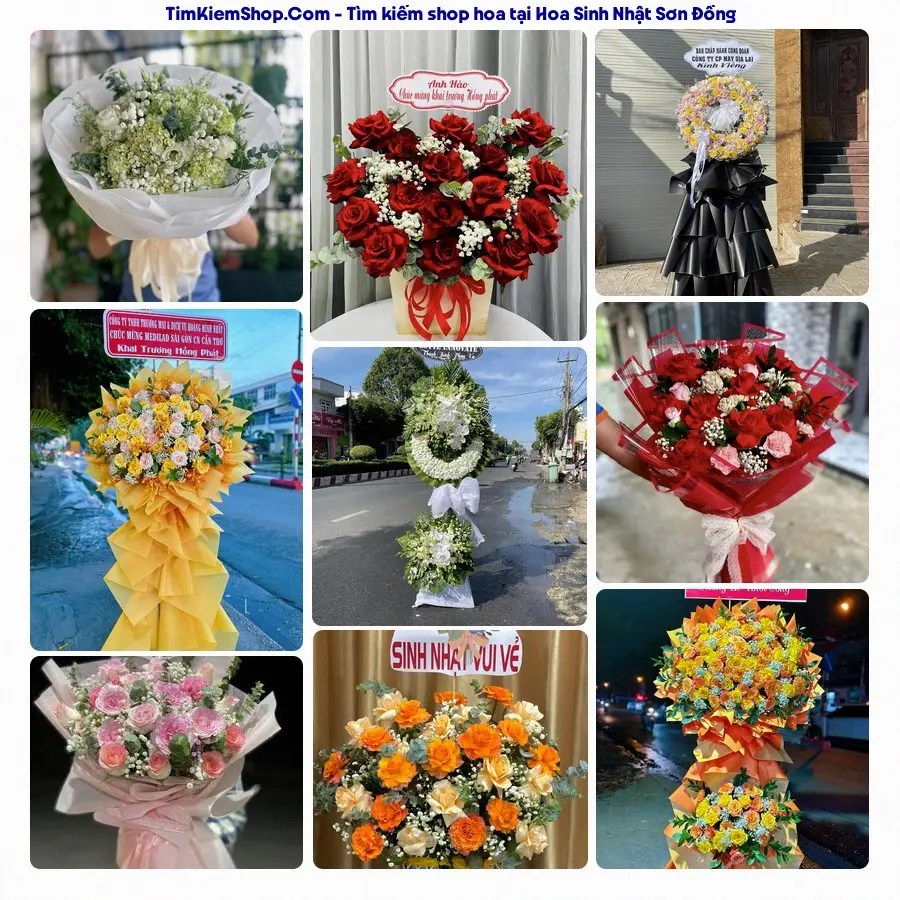 Tiệm Hoa Nhà Gạo - Tiệm Hoa Xã Sơn Đồng