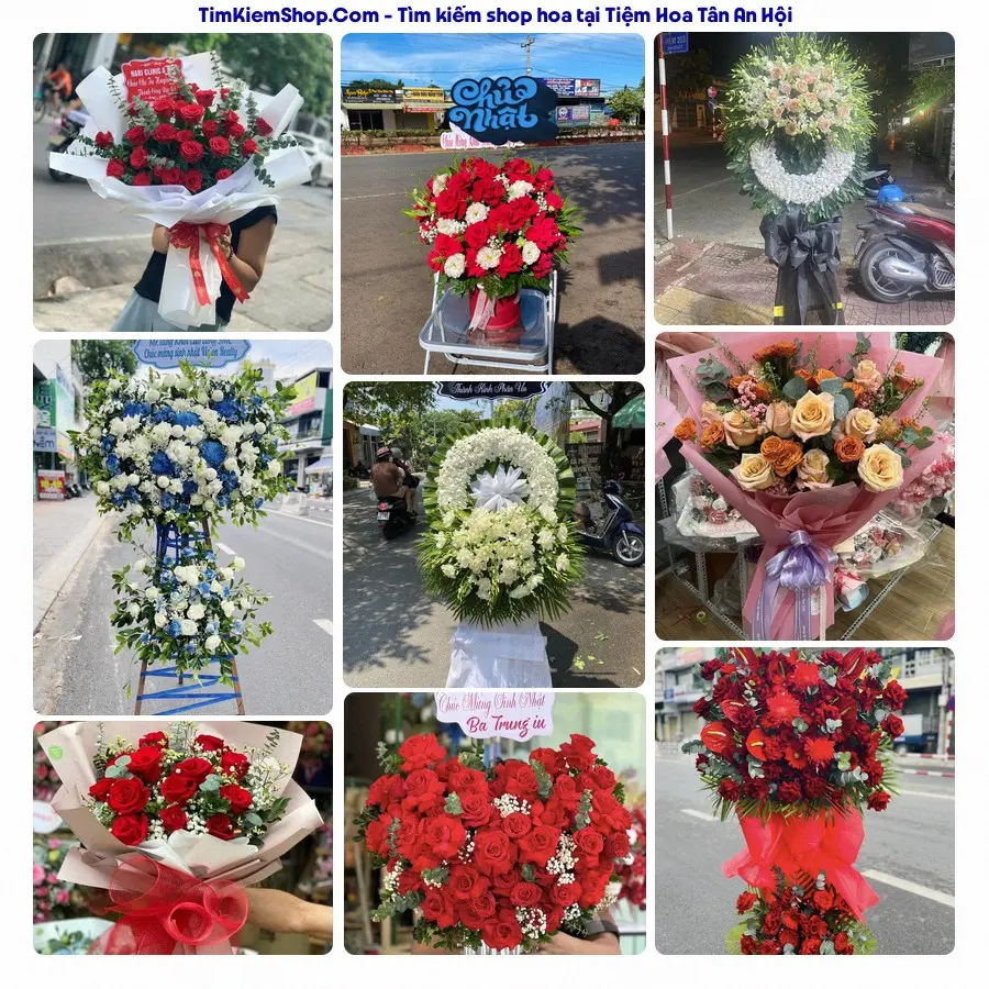 Tiệm Hoa Nhà Gạo - Tiệm Hoa Xã Tân An Hội