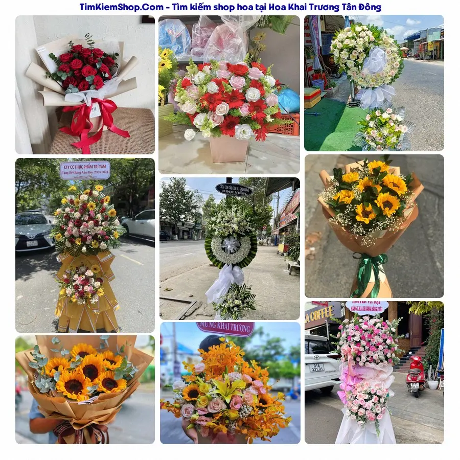 Tiệm Hoa Nhà Gạo - Tiệm Hoa Xã Tân Đông
