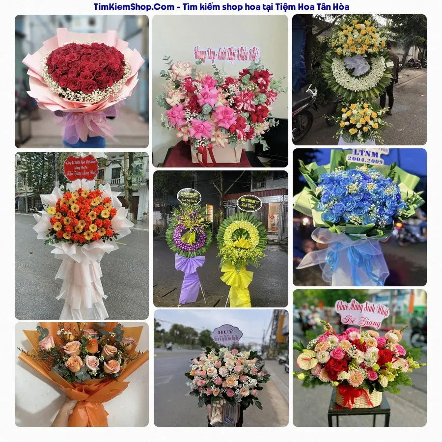 Tiệm Hoa Nhà Gạo - Tiệm Hoa Xã Tân Hòa