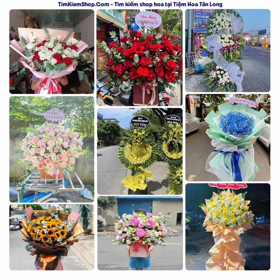 Tiệm Hoa Nhà Gạo - Tiệm Hoa Xã Tân Long