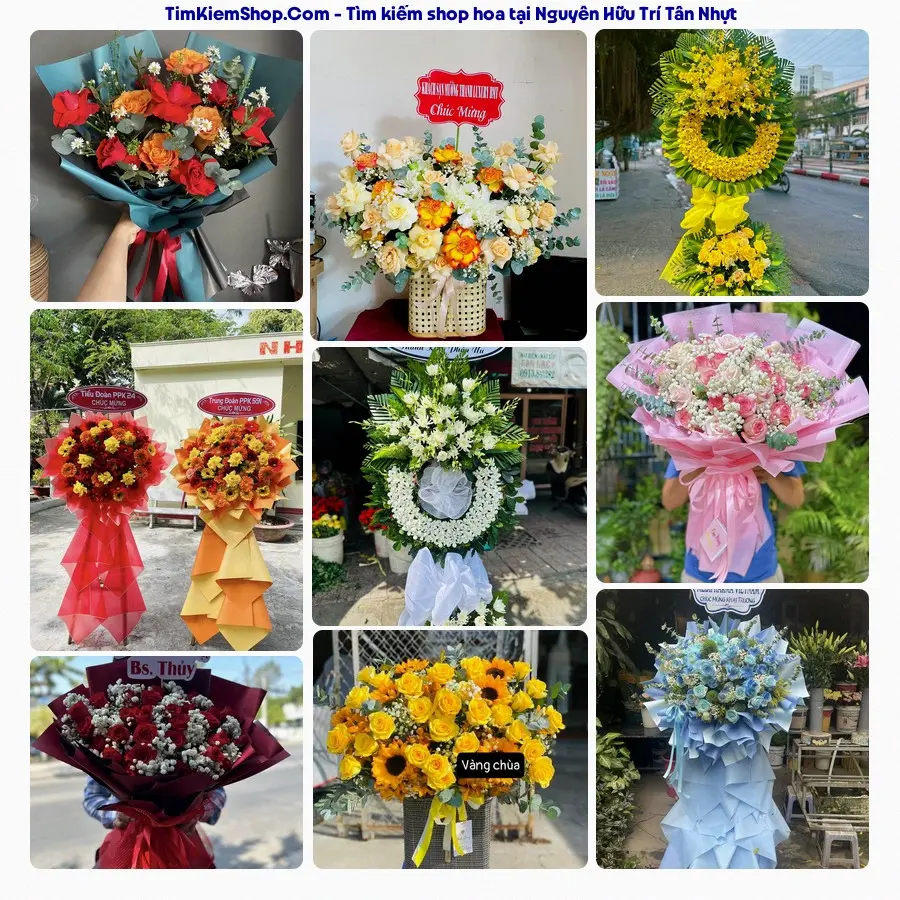 Tiệm Hoa Nhà Gạo - Tiệm Hoa Xã Tân Nhựt