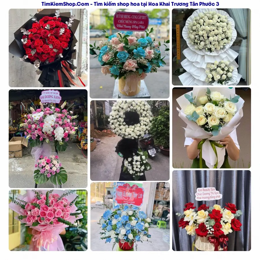 Tiệm Hoa Nhà Gạo - Tiệm Hoa Xã Tân Phước 3