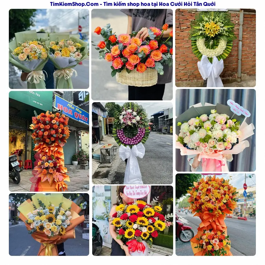 Tiệm Hoa Nhà Gạo - Tiệm Hoa Xã Tân Quới