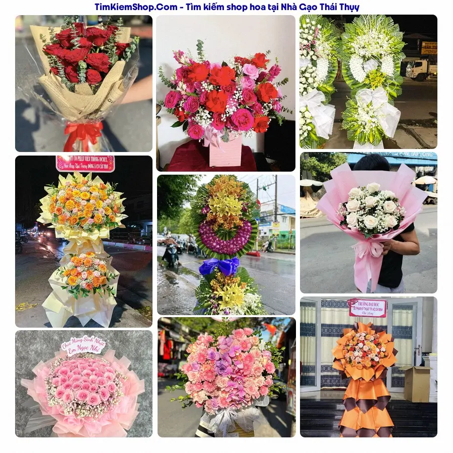 Tiệm Hoa Nhà Gạo - Tiệm Hoa Xã Thái Thụy
