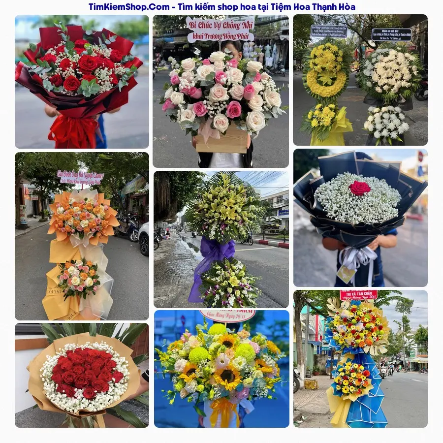 Tiệm Hoa Nhà Gạo - Tiệm Hoa Xã Thạnh Hòa