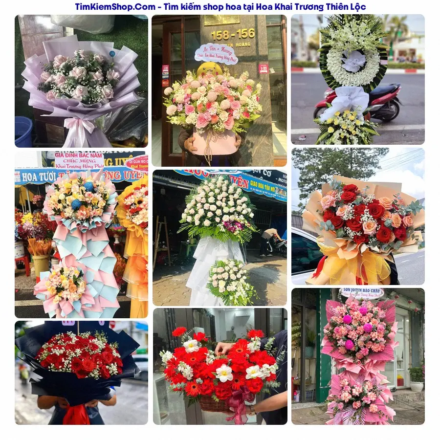 Tiệm Hoa Nhà Gạo - Tiệm Hoa Xã Thiên Lộc