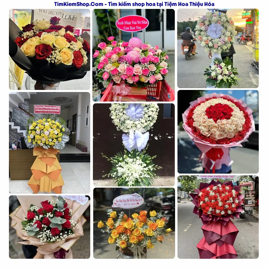 Tiệm Hoa Nhà Gạo - Tiệm Hoa Xã Thiệu Hóa