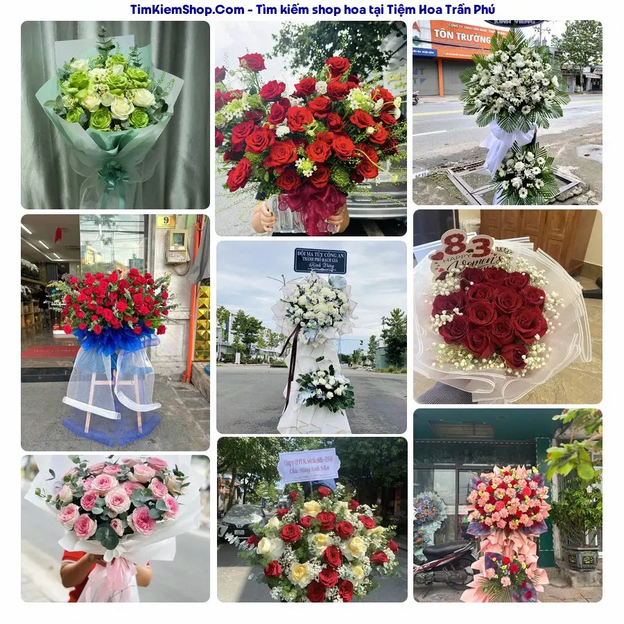 Tiệm Hoa Nhà Gạo - Tiệm Hoa Xã Trần Phú