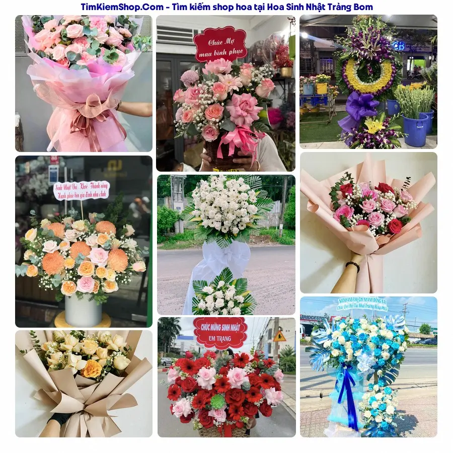 Tiệm Hoa Nhà Gạo - Tiệm Hoa Xã Trảng Bom