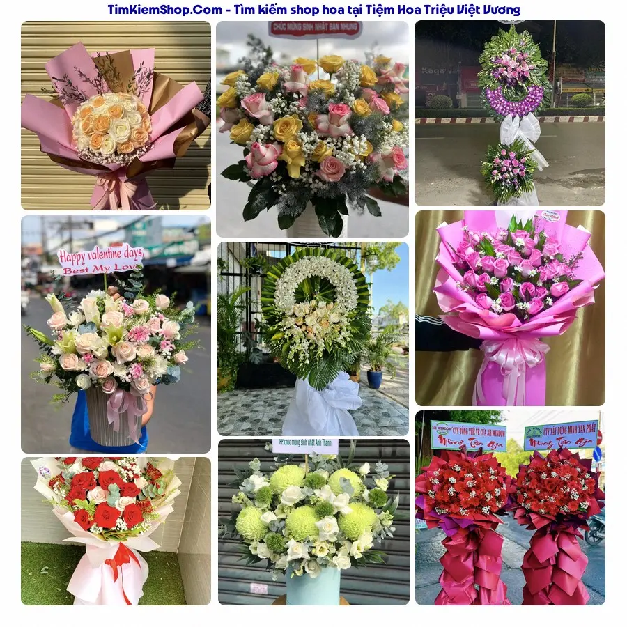 Tiệm Hoa Nhà Gạo - Tiệm Hoa Xã Triệu Việt Vương