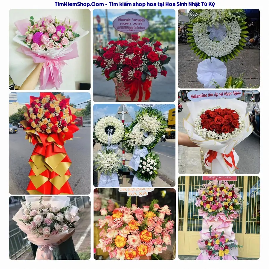 Tiệm Hoa Nhà Gạo - Tiệm Hoa Xã Tứ Kỳ