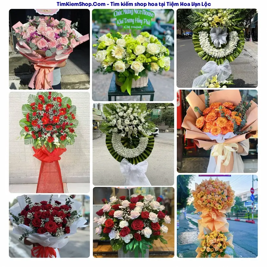 Tiệm Hoa Nhà Gạo - Tiệm Hoa Xã Vạn Lộc