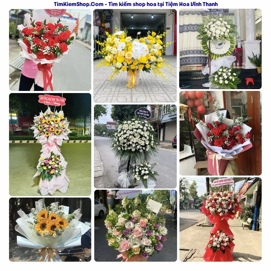 Tiệm Hoa Nhà Gạo - Tiệm Hoa Xã Vĩnh Thanh