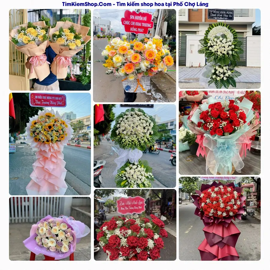 Tiệm Hoa Nhà Gạo - Tiệm Hoa Xã Xuân Giang