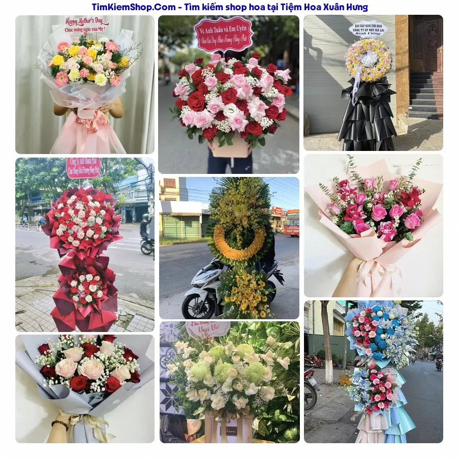Tiệm Hoa Nhà Gạo - Tiệm Hoa Xã Xuân Hưng