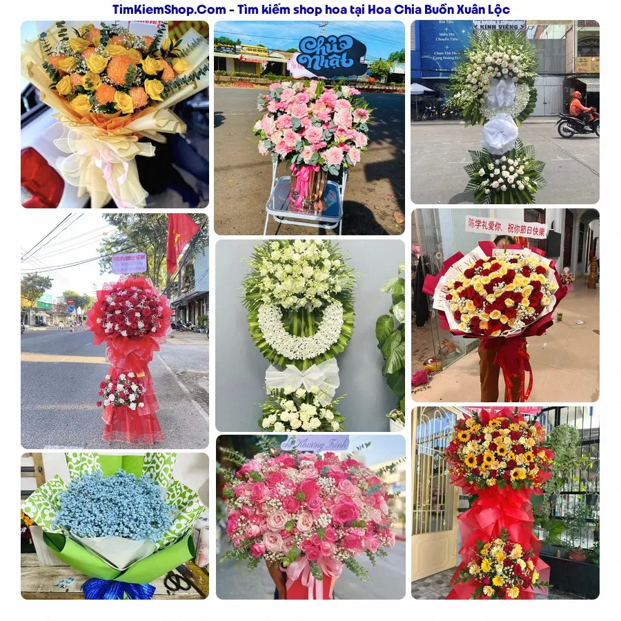 Tiệm Hoa Nhà Gạo - Tiệm Hoa Xã Xuân Lộc