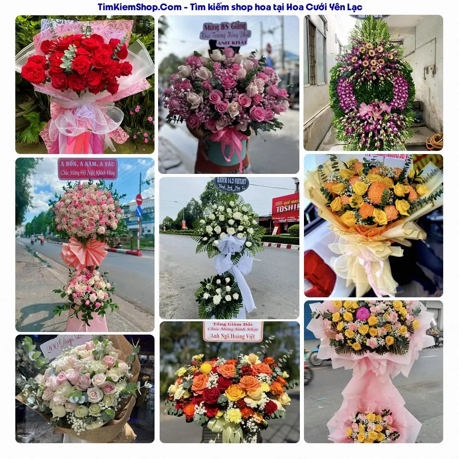 Tiệm Hoa Nhà Gạo - Tiệm Hoa Xã Yên Lạc