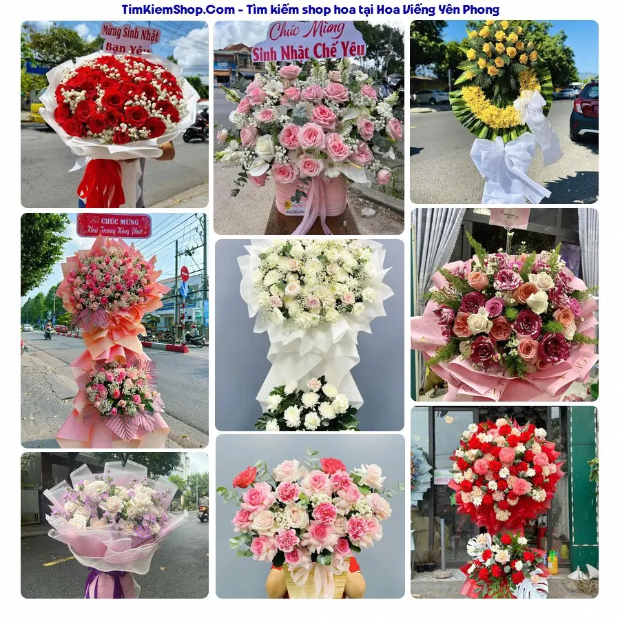 Tiệm Hoa Nhà Gạo - Tiệm Hoa Xã Yên Phong