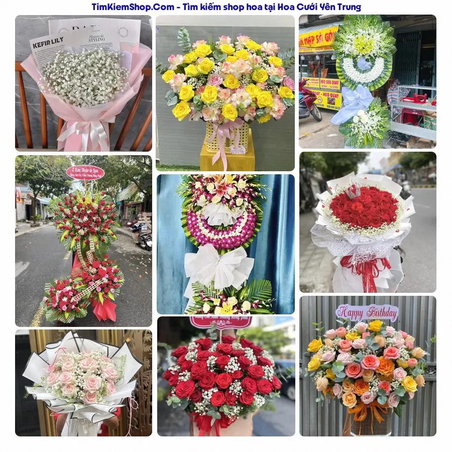 Tiệm Hoa Nhà Gạo - Tiệm Hoa Xã Yên Trung