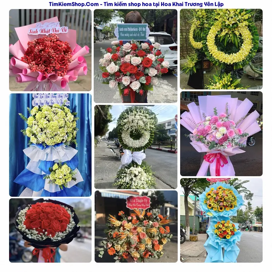 Tiệm Hoa Nhà Gạo - Tiệm Hoa Yên Lập