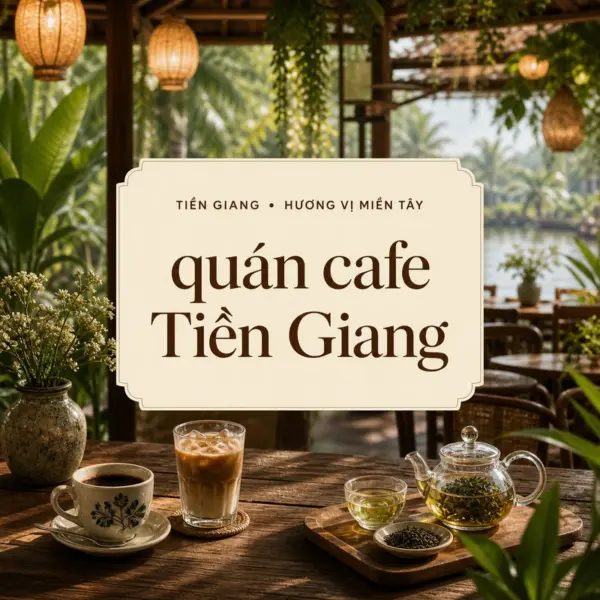 14 quán cà phê ở Mỹ Tho với nhiều phong cách đáng khám phá