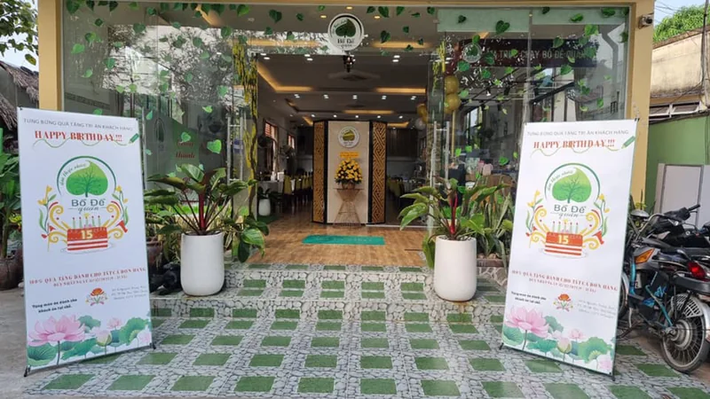 Quán hủ tiếu chay Bồ Đề