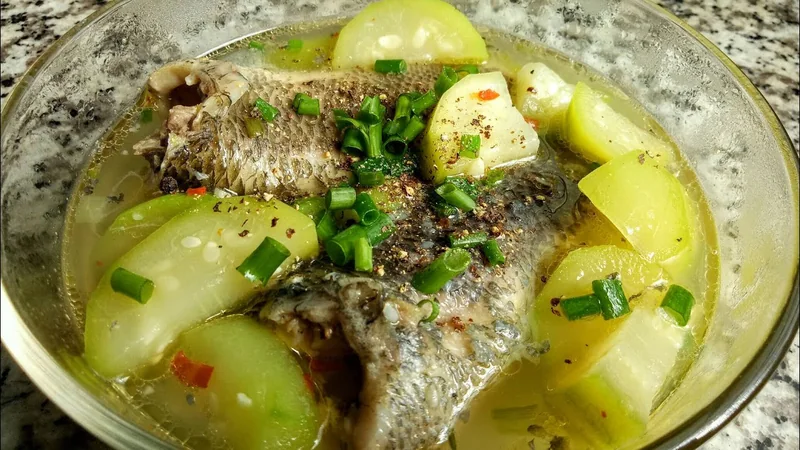 Dưa hường nấu canh