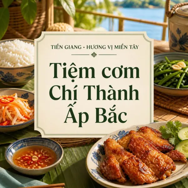 Ghé Tiệm cơm Chí Thành Ấp Bắc thưởng thức món miền Tây