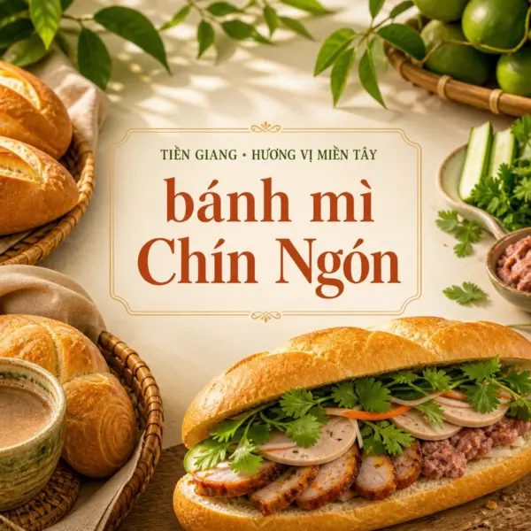 Khám phá bánh mì Chín Ngón lâu năm giữa lòng Mỹ Tho