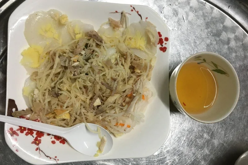 Bánh bèo chợ Hàng Bông