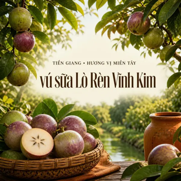 Khám phá vú sữa Lò Rèn Vĩnh Kim khi về Tiền Giang