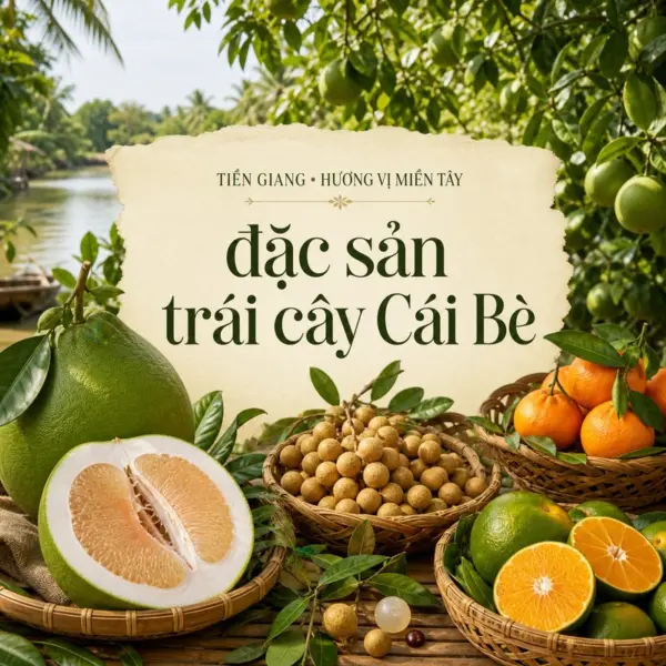 Khám phá 4 loại trái cây đặc trưng của vùng Cái Bè
