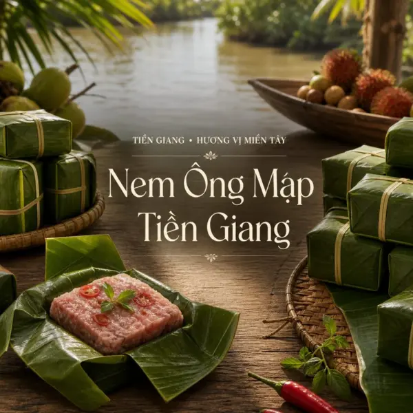 Nem Ông Mập và nét riêng của món nem chua Tiền Giang