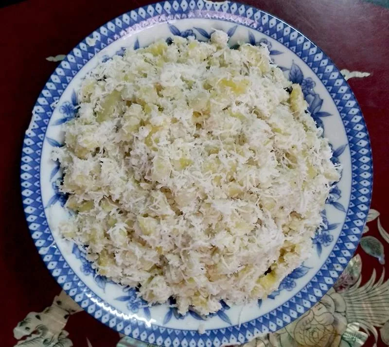Chuối quết dừa Tiền Giang