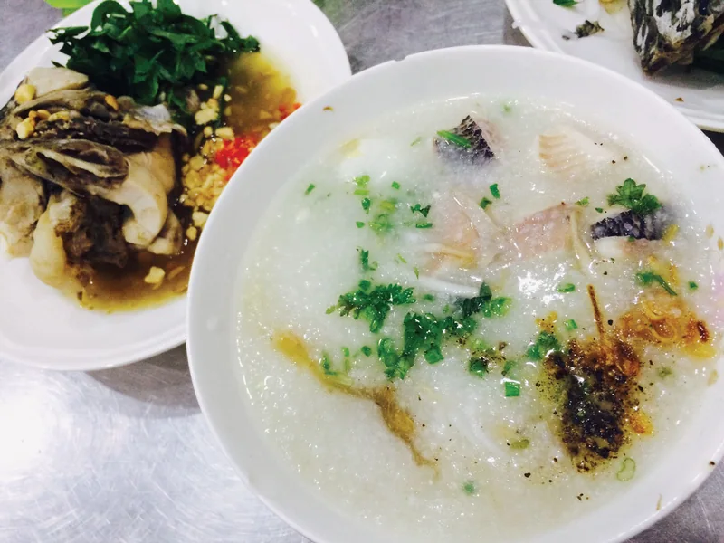 Cháo cá lóc chợ Vòng Nhỏ (quán Cây Xoài)