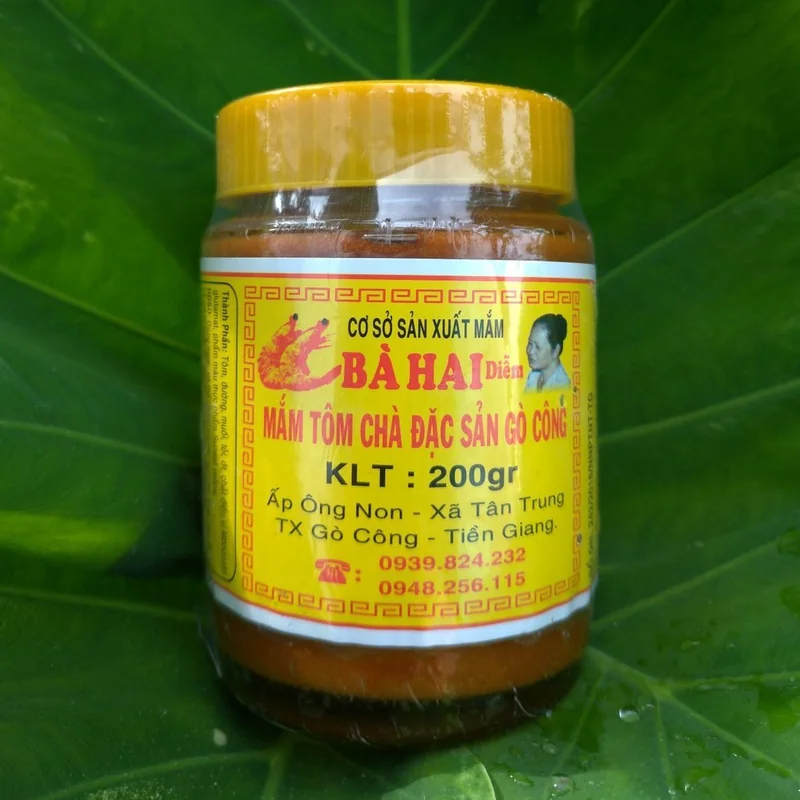 Mắm tôm chà Gò Công