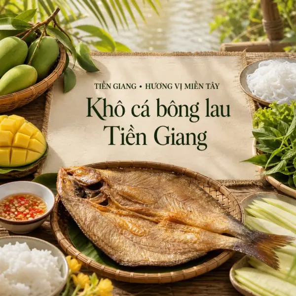 Khám phá khô cá bông lau, thức quà đậm vị Tiền Giang