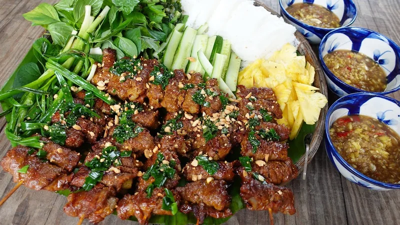 Bò đun bánh Mười Hoa