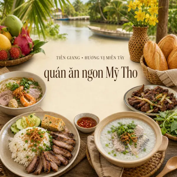 6 quán ăn ngon Mỹ Tho với những hương vị đáng thử