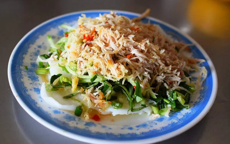 Bánh bèo bì chợ Hàng Bông