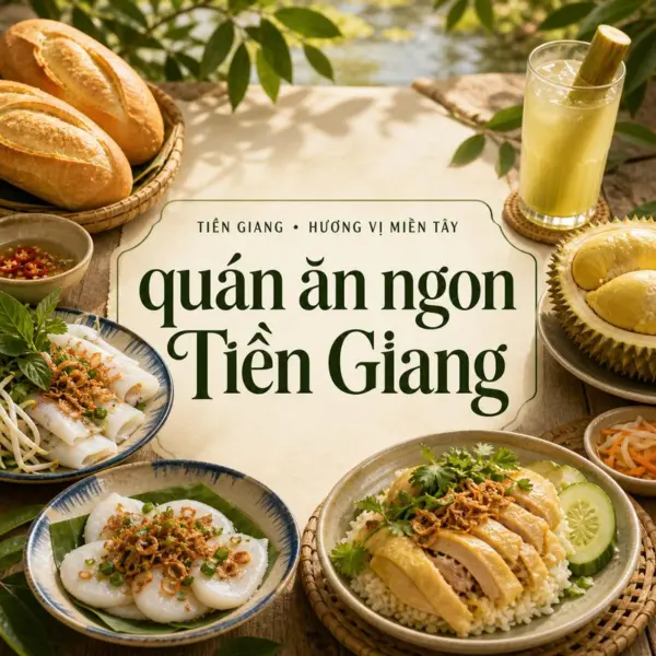 7 địa chỉ ăn uống đáng thử trong chuyến khám phá Mỹ Tho