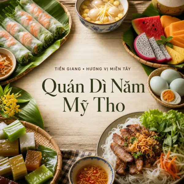 Ghé Quán Dì Năm khám phá thực đơn ăn vặt đa dạng