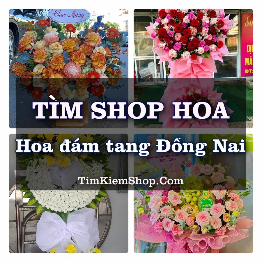 Tìm Shop Đặt Hoa Đám Tang Đồng Nai