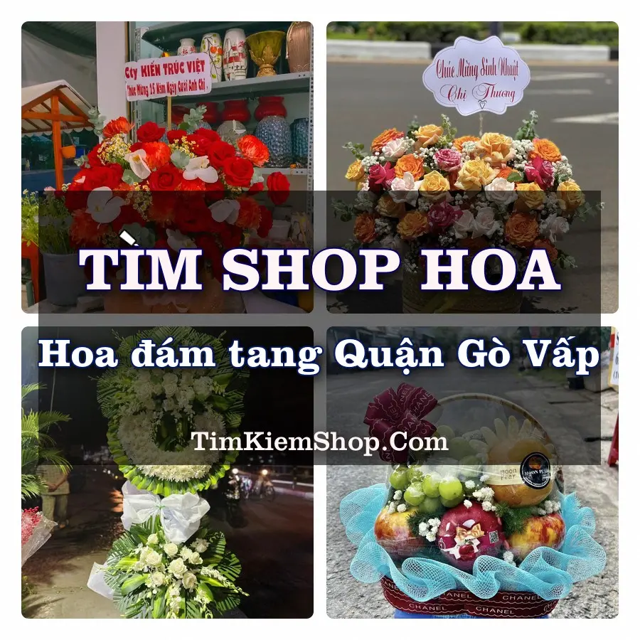 Tìm Shop Đặt Hoa Đám Tang Gần Nhà Tang Lễ Bộ Quốc Phòng Quận Gò Vấp